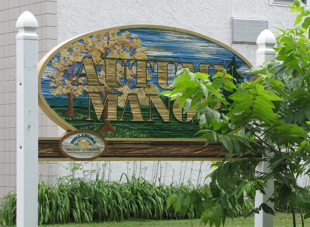 Autumn Manor Property Sign